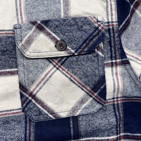 Jachs Flannel Shirt Mens Medium Plaid Classi Heritage - Picture 5 of 8